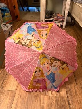 Disney Pink Princess Character Kids Umbrella